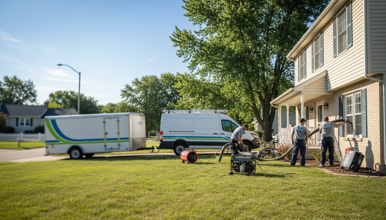 Flooded Basement Restoration And Cleanup With Repair in Northwood, ND near me